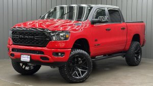 Lifted 2024 Ram 1500 Big Horn/Lone Star Night Edition Short Bed w/ Level B