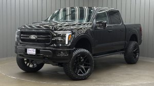 Lifted 2026 Ford F-150 Lariat Black Package Short Bed w/ 501A & Moonroof